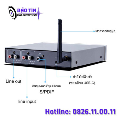 DAC/ AMP CAYIN BTC-2 HI-RES  BLUETOOTH