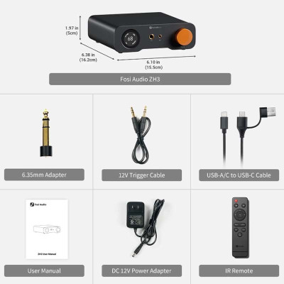 DAC/AMP FOSI ZH3
