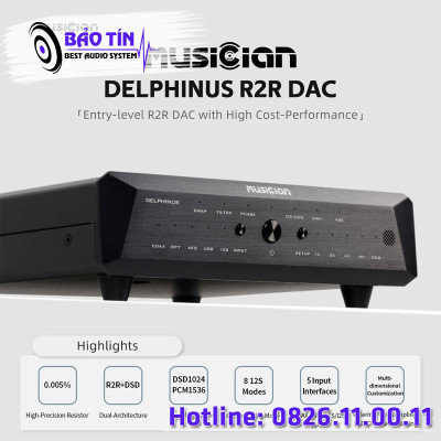 MUSICIAN DELPHINUS R2R DIGITAL PLAYER