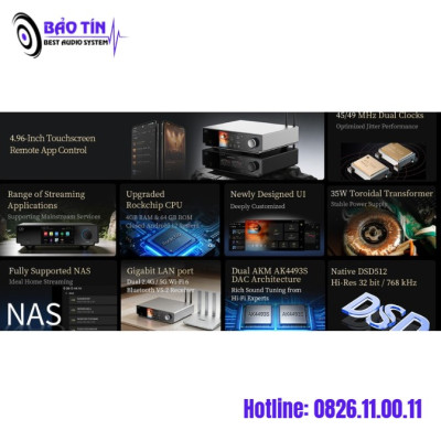 DAC & MUSIC STREAMER SHANLING SM90