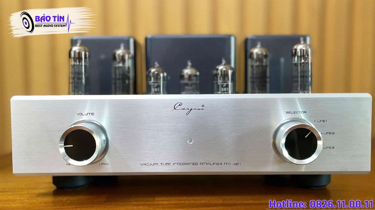Cayin MT-12N: ampli đèn EL84 thiên về nhạc tính, phối ghép tốt với loa nhạy cao