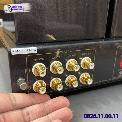 ÂM LY ĐÈN CAYIN CS 55A USB-PC kết nối máy tính