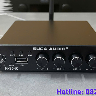 Amply Suca M-504C 50w x 4 kênh