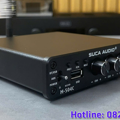 Amply Suca M-504C 50w x 4 kênh