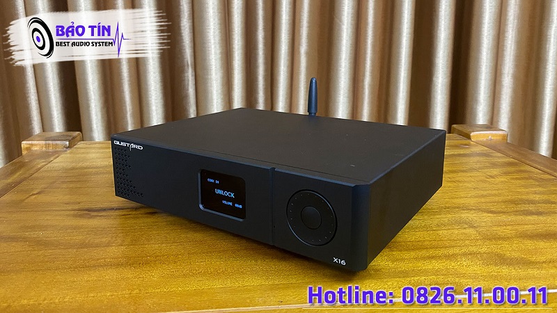 Gustard X16: Bộ giải mã DAC tích hợp công nghệ đa dạng, hiện đại