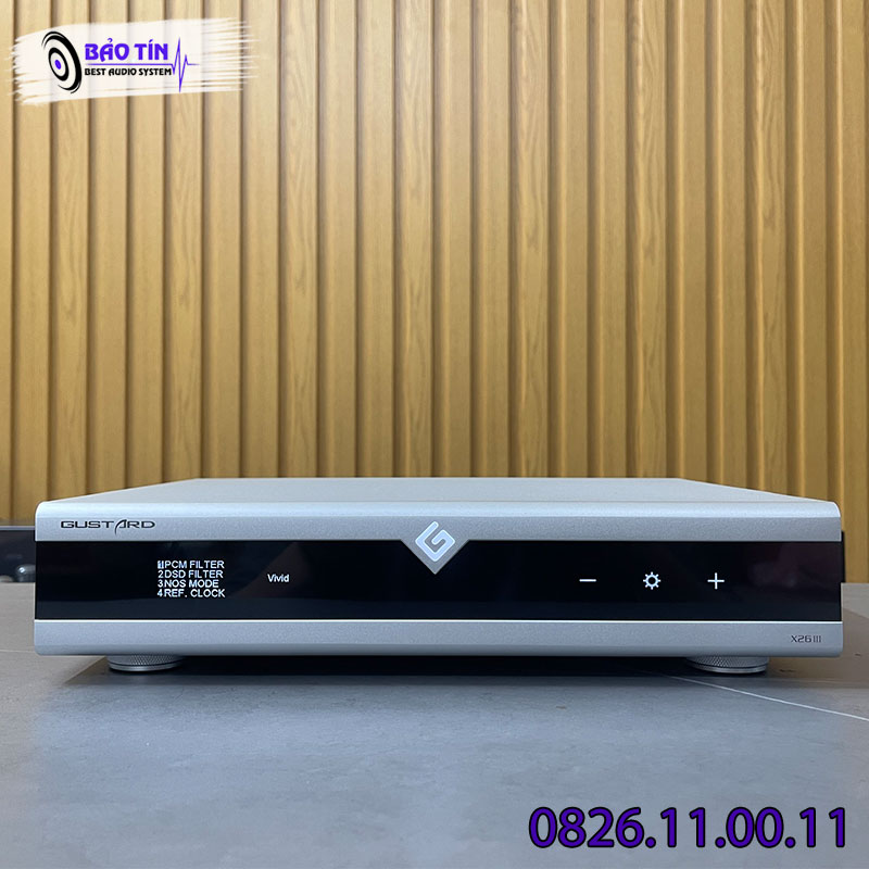 DAC Gustard X26III cho âm thanh linh hoạt