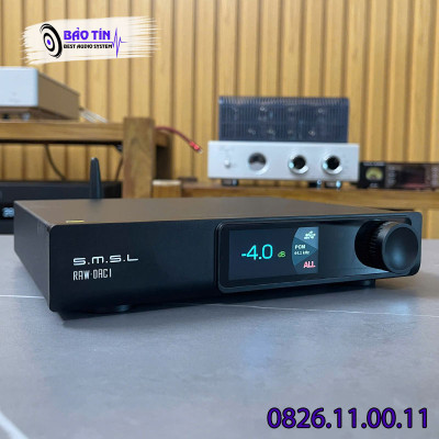 DAC SMSL RAW DAC1: Đẳng Cấp và Tinh Tế