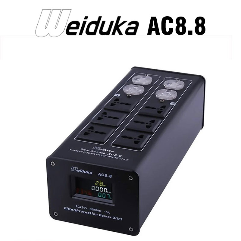 Weiduka AC 8.8 Pro – Lọc Nguồn Cao Cấp Cho Hệ Thống Âm Thanh Trong Tầm Giá Phổ Thông