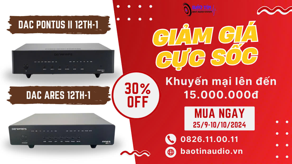 2 chiếc DAC R2R đỉnh cao của hãng Denafrips