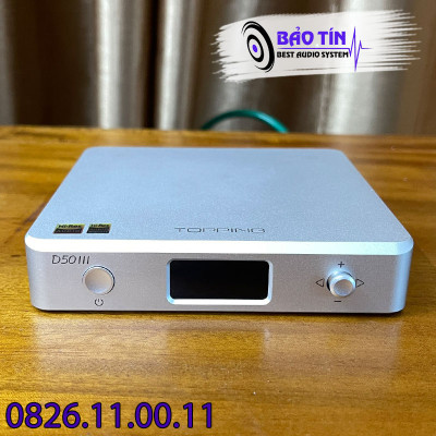 DAC TOPPING D50 III Đỉnh Cao Công Nghệ PEQ