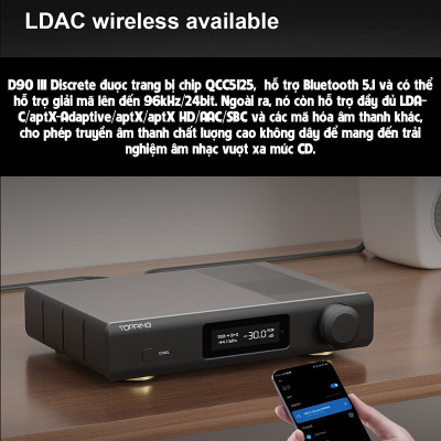 DAC CAO CẤP TOPPING D90 III Discrete