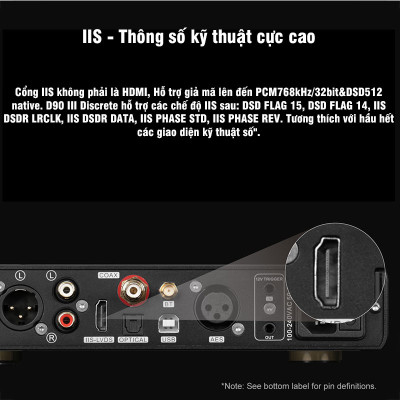 DAC CAO CẤP TOPPING D90 III Discrete