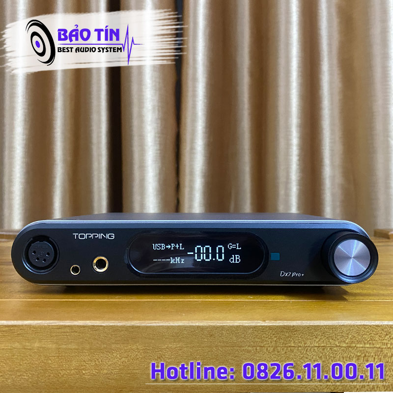 DAC Topping DX7 Pro+: Mang lại âm thanh analogue từ nguồn nhạc số hi-res