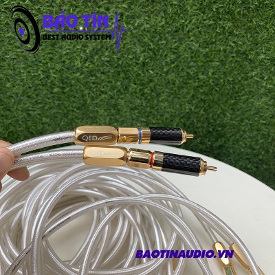 Dây AV QED Jack Mạ Vàng