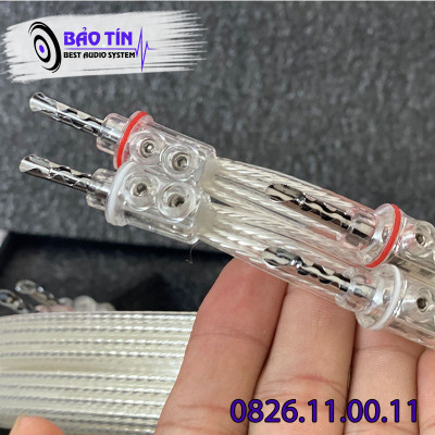 DÂY loa Mạ Bạc Cao Cấp  Audiomeca S30
