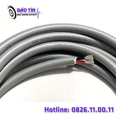 Dây Loa Lõi Bạc XCCSEE- Đức (Làm jack theo yêu cầu)