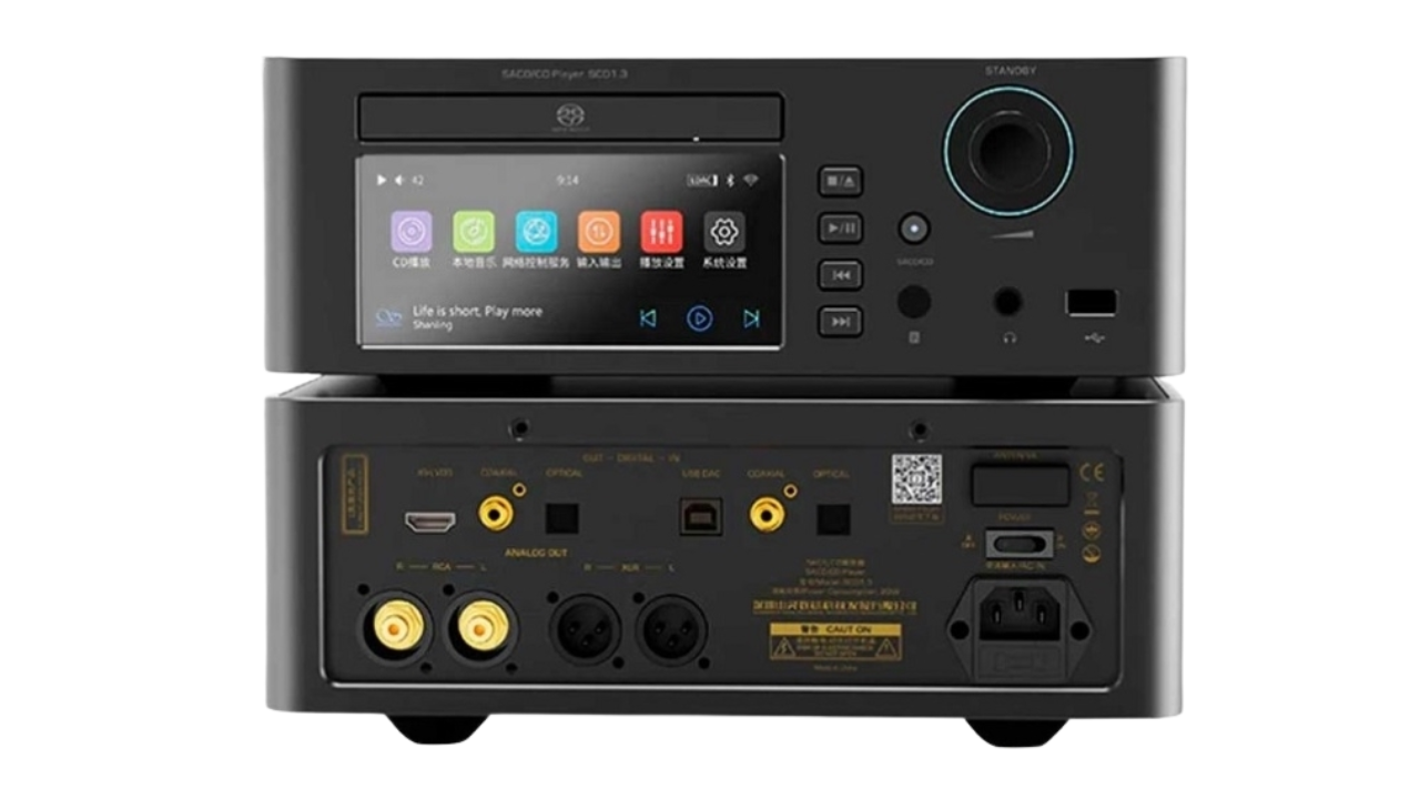Shanling SCD1.3 – Nguồn phát SACD/CD và DAC cao cấp hội tụ công nghệ hiện đại
