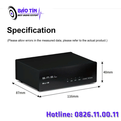 SMSL SU-3 Desktop DAC
